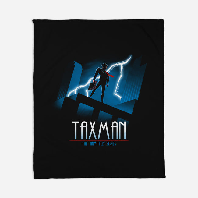 Taxman Animated Series-None-Fleece-Blanket-teesgeex
