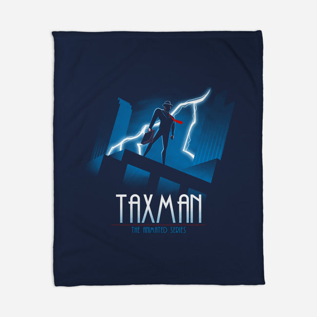 Taxman Animated Series-None-Fleece-Blanket-teesgeex