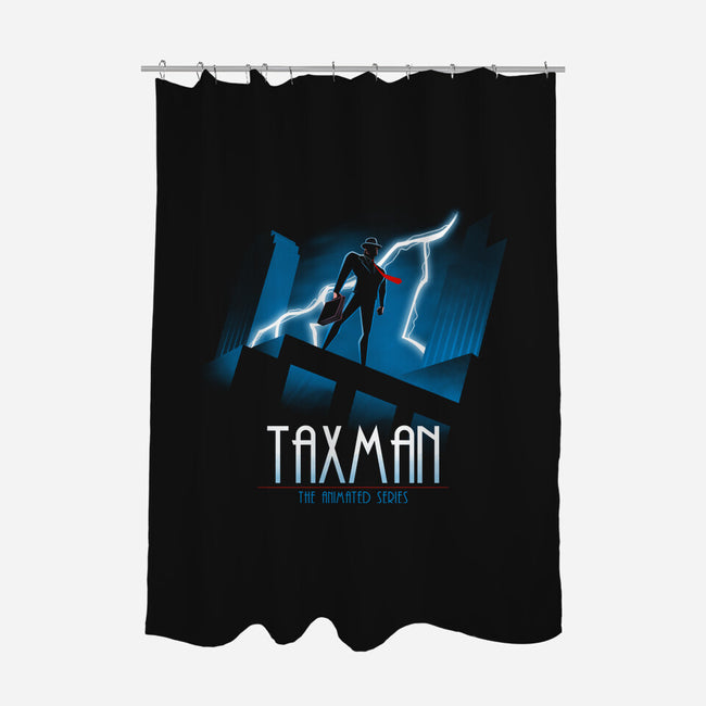 Taxman Animated Series-None-Polyester-Shower Curtain-teesgeex