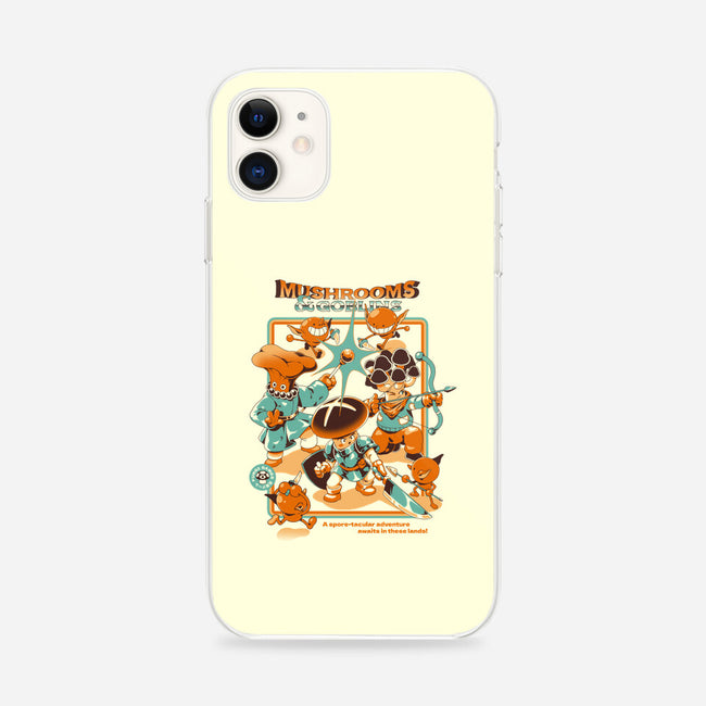 Mushrooms And Goblins-iPhone-Snap-Phone Case-ilustrata