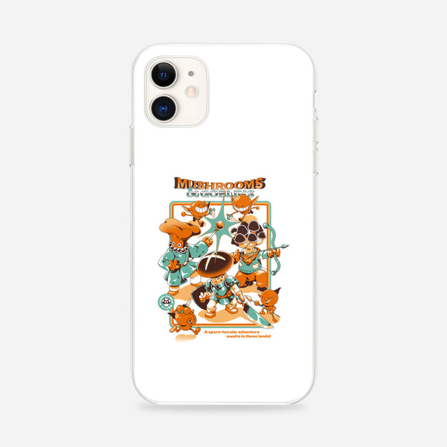 Mushrooms And Goblins-iPhone-Snap-Phone Case-ilustrata