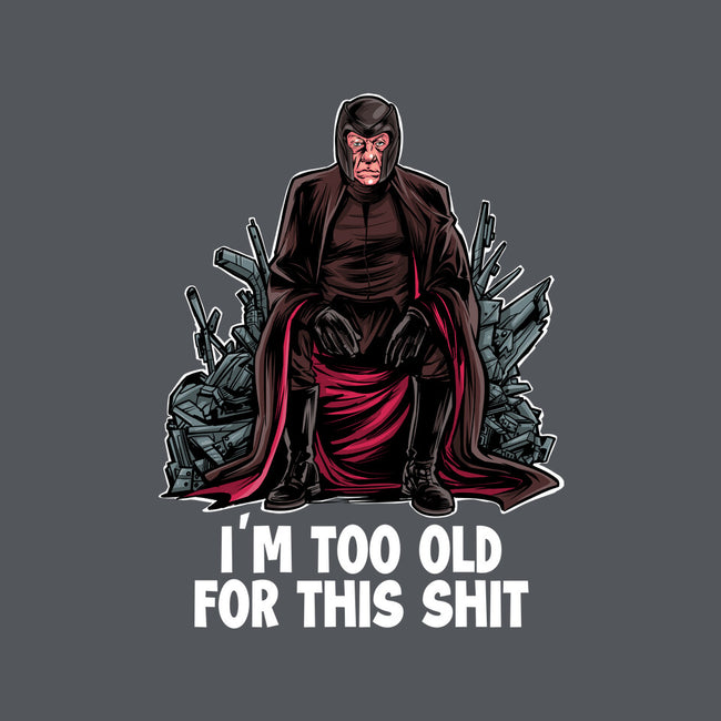 Magneto Is Too Old-None-Removable Cover-Throw Pillow-zascanauta