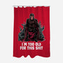 Magneto Is Too Old-None-Polyester-Shower Curtain-zascanauta