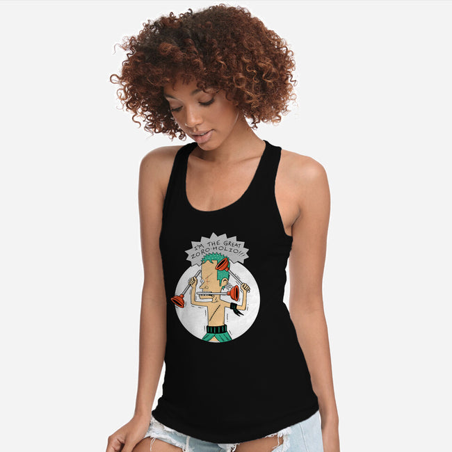 The Great Zoroholio-Womens-Racerback-Tank-naomori