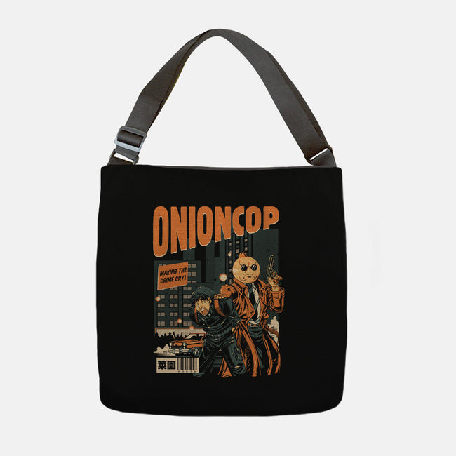 Onion Cop-None-Adjustable Tote-Bag-Estudio Horta