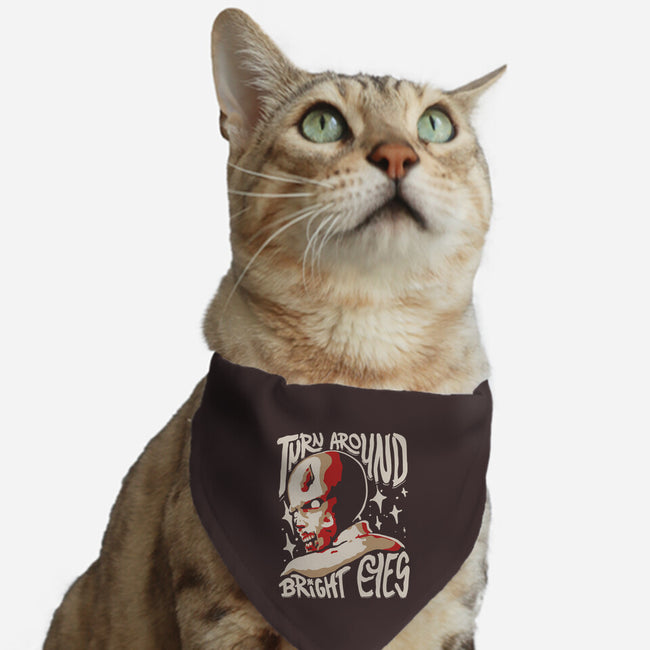 Turning Around Zombie-Cat-Adjustable-Pet Collar-estudiofitas