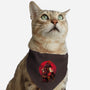 Red Kitsune Samurai-Cat-Adjustable-Pet Collar-Bruno Mota