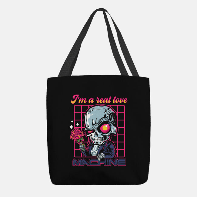 Love Machine-None-Basic Tote-Bag-demonigote