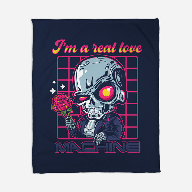 Love Machine-None-Fleece-Blanket-demonigote