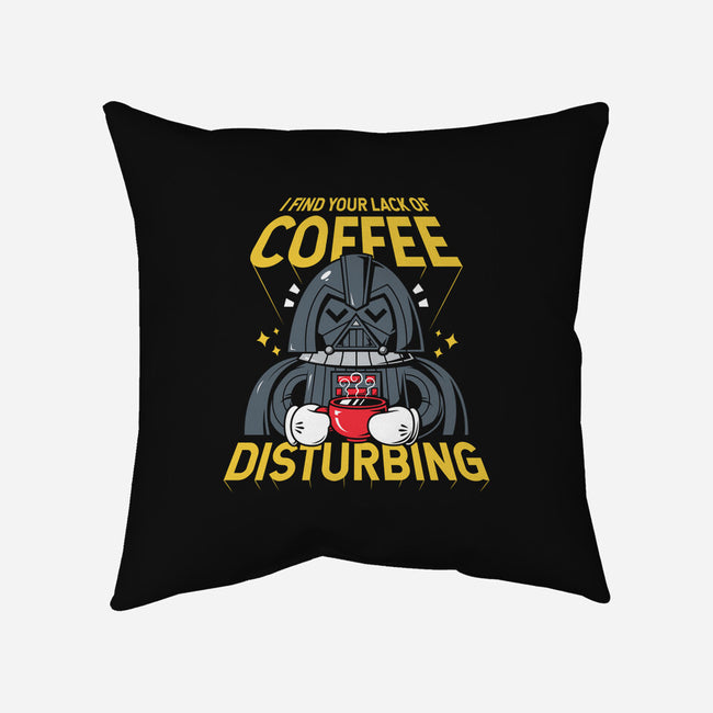 Coffee Disturbing-None-Removable Cover-Throw Pillow-krisren28