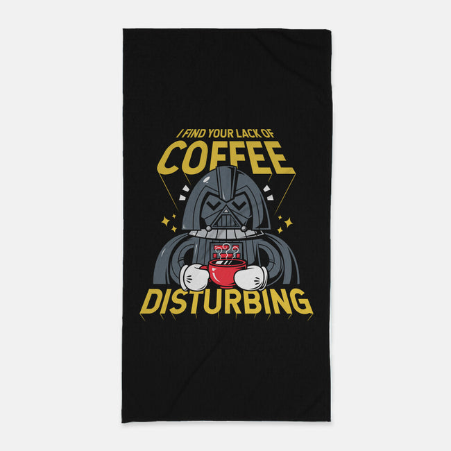 Coffee Disturbing-None-Beach-Towel-krisren28