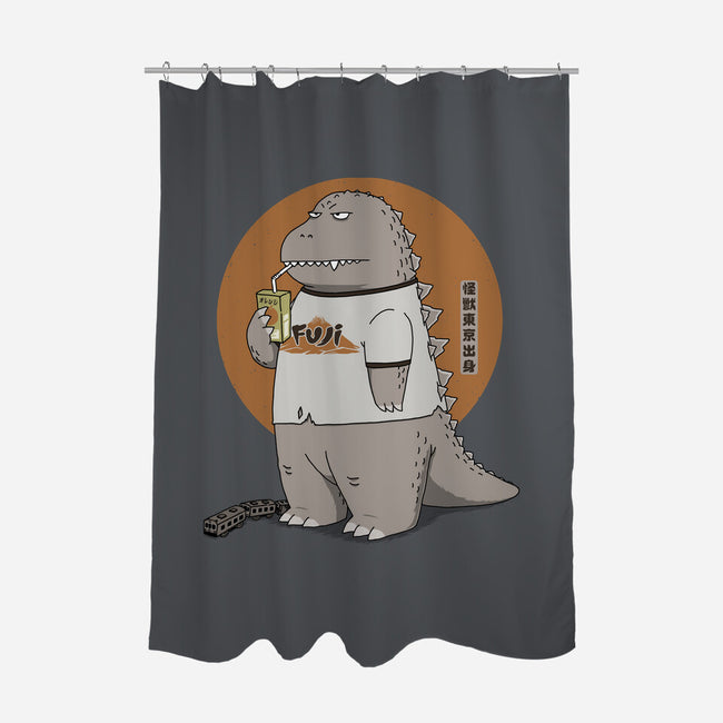 Kaiju From Japan-None-Polyester-Shower Curtain-pigboom