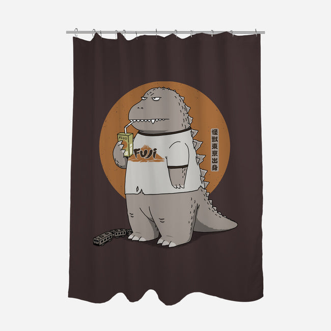 Kaiju From Japan-None-Polyester-Shower Curtain-pigboom