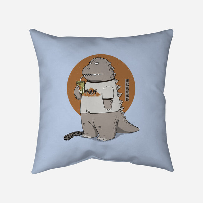 Kaiju From Japan-None-Removable Cover w Insert-Throw Pillow-pigboom