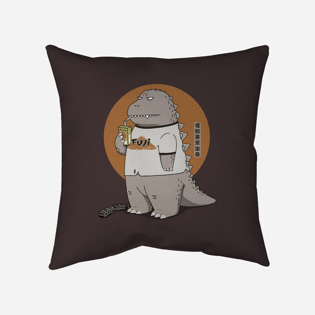 Kaiju From Japan-None-Removable Cover w Insert-Throw Pillow-pigboom