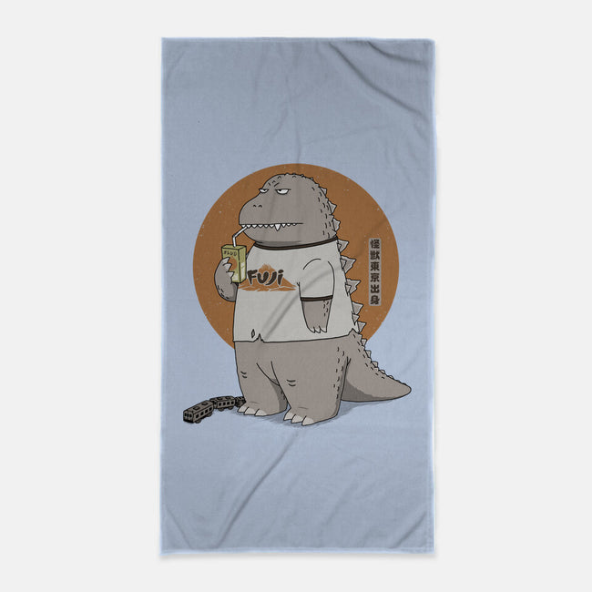 Kaiju From Japan-None-Beach-Towel-pigboom