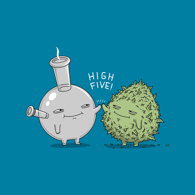 High Five Bud-Mens-Heavyweight-Tee-pigboom
