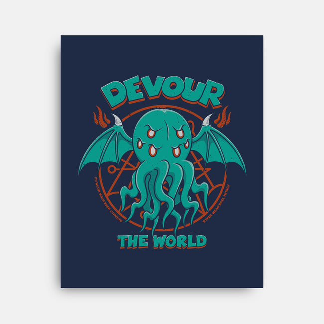 Devour The World-None-Stretched-Canvas-pigboom