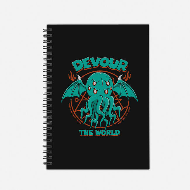 Devour The World-None-Dot Grid-Notebook-pigboom