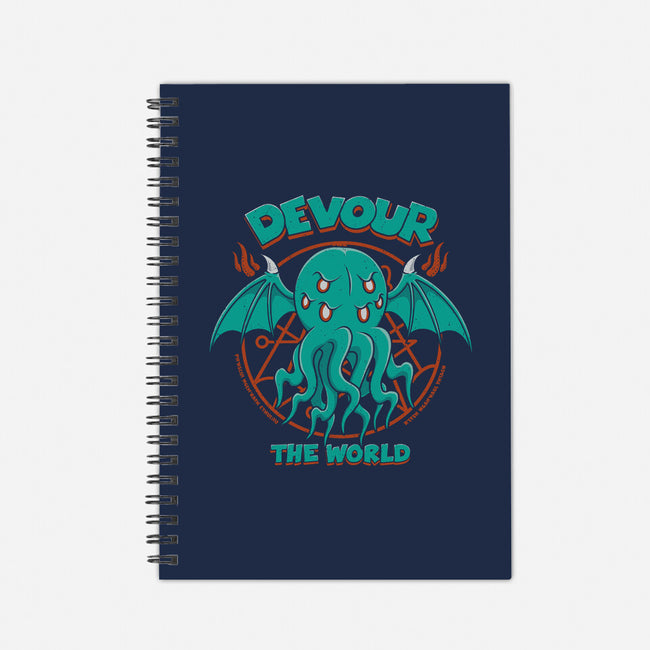 Devour The World-None-Dot Grid-Notebook-pigboom