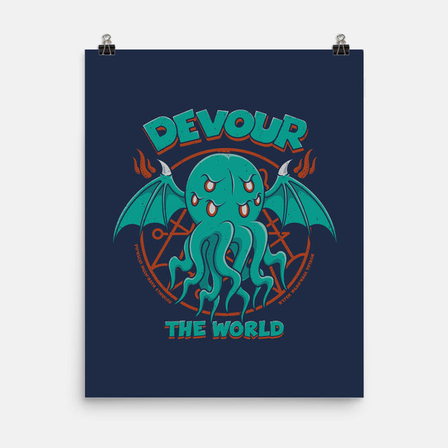 Devour The World-None-Matte-Poster-pigboom