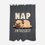 Nap Enthusiast-None-Polyester-Shower Curtain-koalastudio
