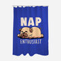 Nap Enthusiast-None-Polyester-Shower Curtain-koalastudio