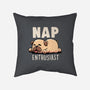 Nap Enthusiast-None-Removable Cover-Throw Pillow-koalastudio
