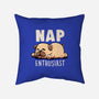 Nap Enthusiast-None-Removable Cover-Throw Pillow-koalastudio