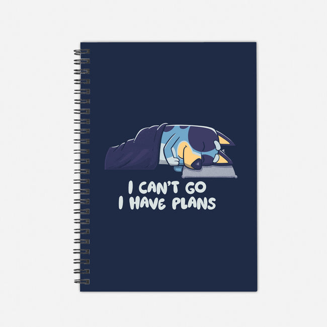 I Can’t Go Bluey-None-Dot Grid-Notebook-koalastudio