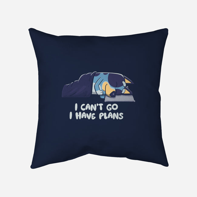 I Can’t Go Bluey-None-Removable Cover-Throw Pillow-koalastudio