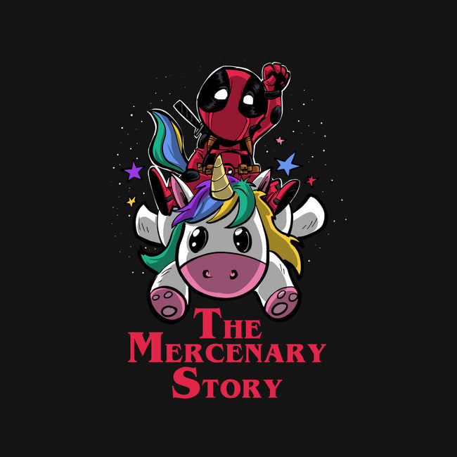 The Mercenary Story-Mens-Heavyweight-Tee-zascanauta