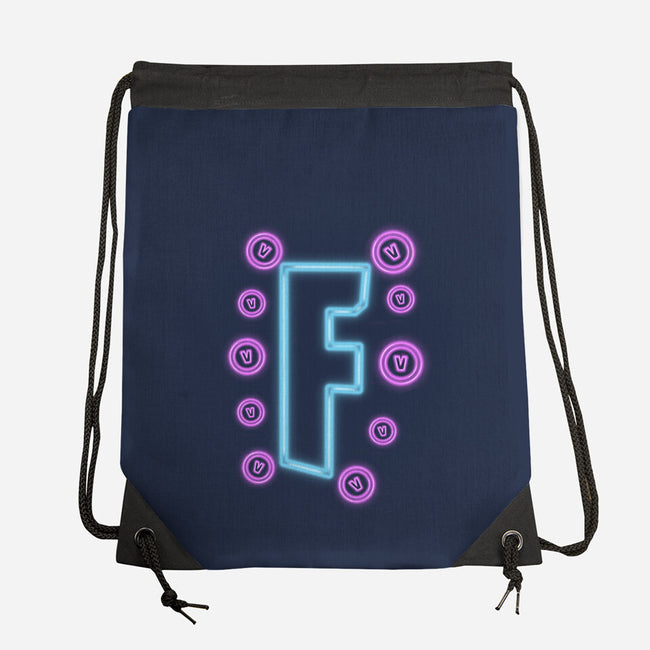 Neon F-None-Drawstring-Bag-nickzzarto