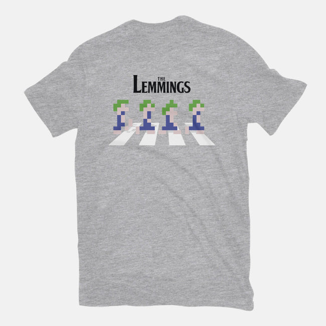 Lemmings Road-Mens-Basic-Tee-Olipop