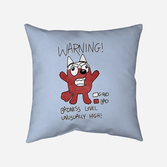 Muffin’s Badness Level-None-Removable Cover w Insert-Throw Pillow-Alexhefe