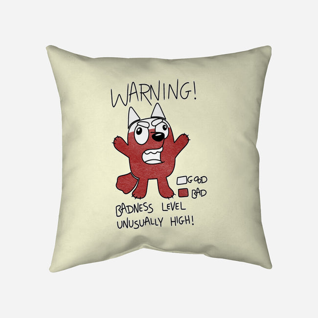 Muffin’s Badness Level-None-Removable Cover w Insert-Throw Pillow-Alexhefe