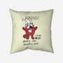 Muffin’s Badness Level-None-Removable Cover-Throw Pillow-Alexhefe