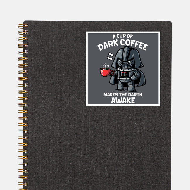Dark Coffee-None-Glossy-Sticker-krisren28