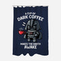 Dark Coffee-None-Polyester-Shower Curtain-krisren28