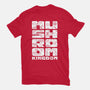 A Mushroom Kingdom-Mens-Basic-Tee-Aarons Art Room