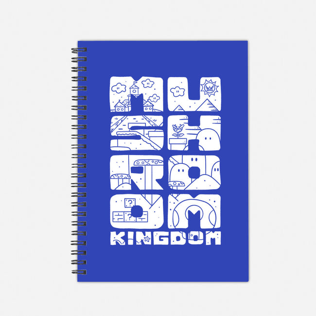 A Mushroom Kingdom-None-Dot Grid-Notebook-Aarons Art Room