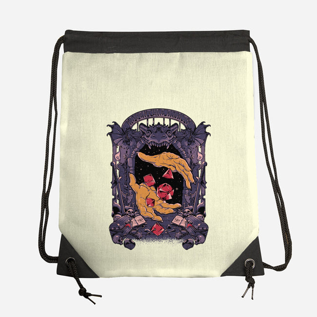Dungeon Master Second Edition-None-Drawstring-Bag-Hafaell