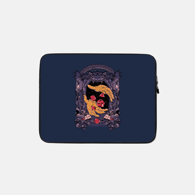Dungeon Master Second Edition-None-Zippered-Laptop Sleeve-Hafaell
