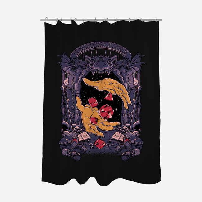 Dungeon Master Second Edition-None-Polyester-Shower Curtain-Hafaell
