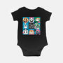 The 80s Games-Baby-Basic-Onesie-Planet of Tees