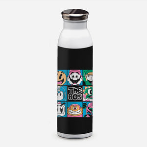 The 80s Games-None-Water Bottle-Drinkware-Planet of Tees