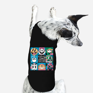 The 80s Games-Dog-Basic-Pet Tank-Planet of Tees