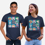 The 80s Games-Unisex-Basic-Tee-Planet of Tees