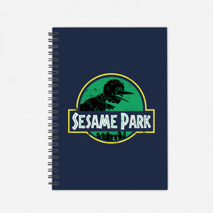 Sesame Park-None-Dot Grid-Notebook-sebasebi