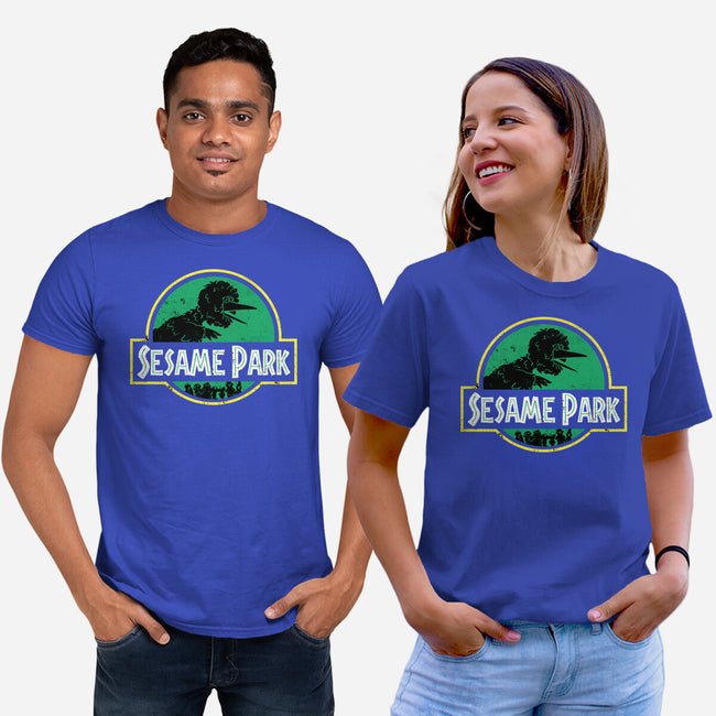 Sesame Park-Unisex-Basic-Tee-sebasebi